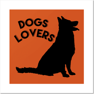 Dogs Lovers T Shirts,animals T-Shirt,funny Gifts,Dog Trainer gifts Posters and Art